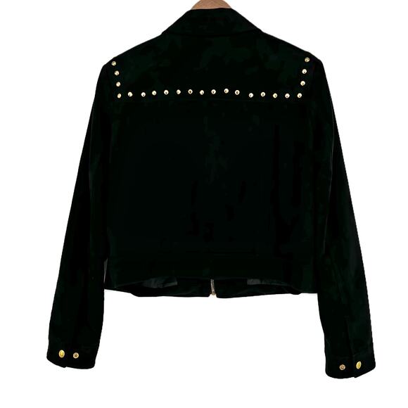 Belle + Sky Faux Suede Studded Jacket size Large - Picture 6 of 13
